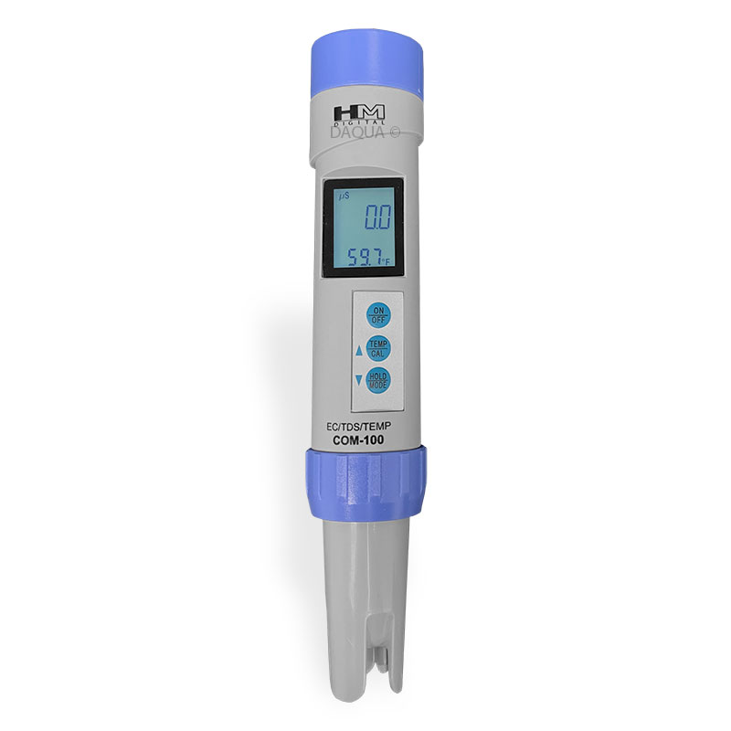 COM-100: Waterproof EC / TDS / Temp Combo Meter