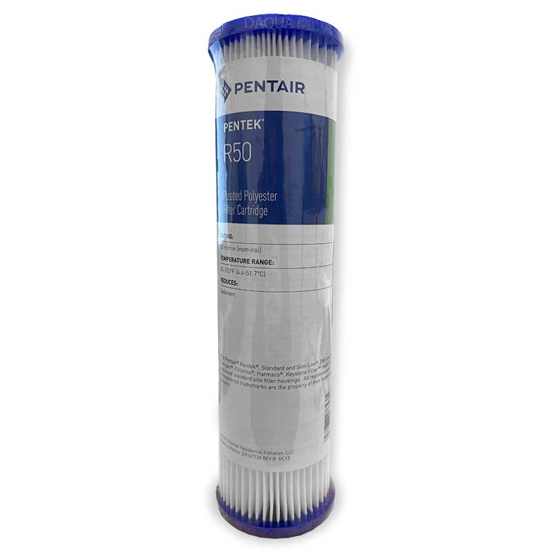 Pentek R50 Pleated Polyester Filter